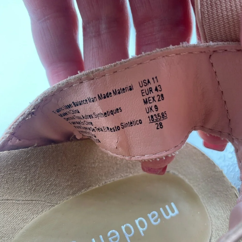 Steve Madden Women's Blush Platform Sandals, size 11